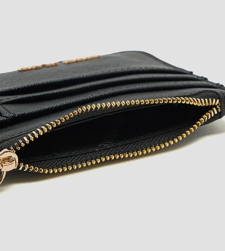 Anne Klein  Anne Klein Logo Detail Zippered Wallet for Women | Best Price UAE